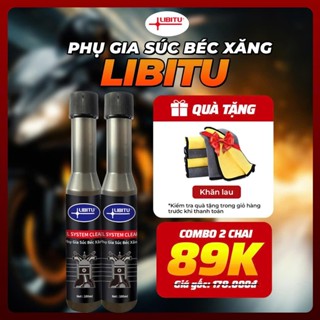 [ COMBO 2 CHAI ] Dung Dịch Vệ Sinh Kim Phun Và Buồng Đốt LIBITU Bảo Dưỡng Động Cơ Xe Máy