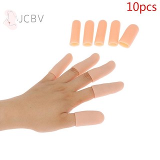 [JCBV] 10 Cái / bộ Gel Silicon Bảo Vệ Ngón Tay Giảm Đau Ngón Tay Cái COD