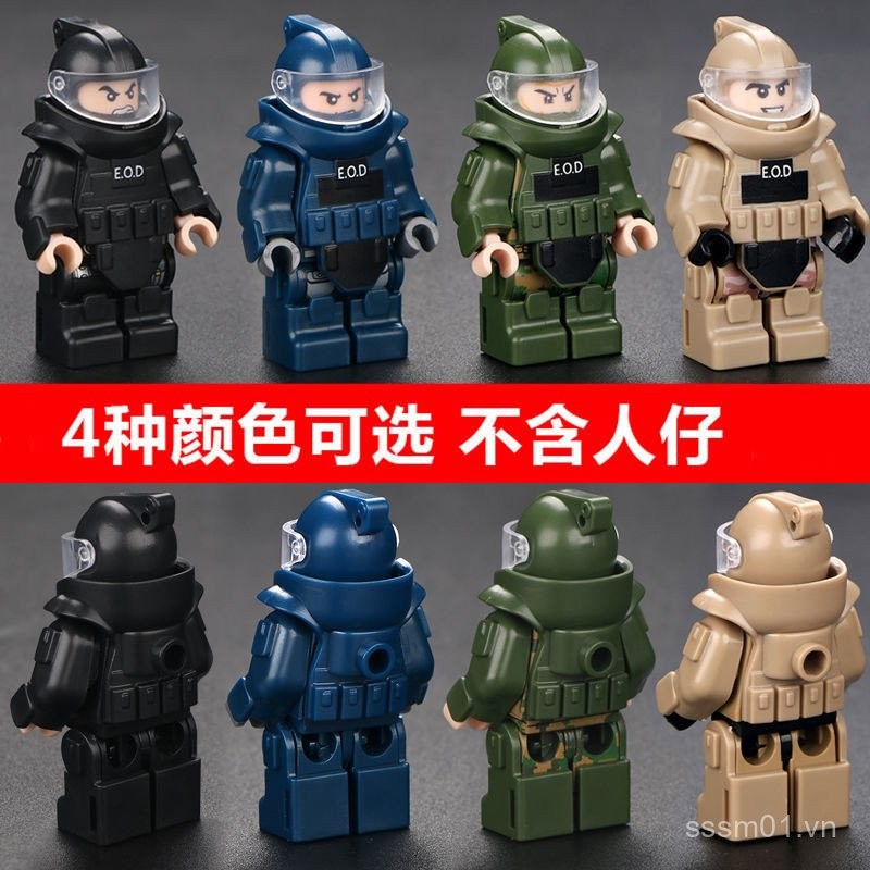 Trẻ Em Giáo Dục Lego Hội Tương Thích Lego Bé Trai Đồ Chơi Quân Đội Búp Bê Khối Xây Dựng Khối Xây Dựn