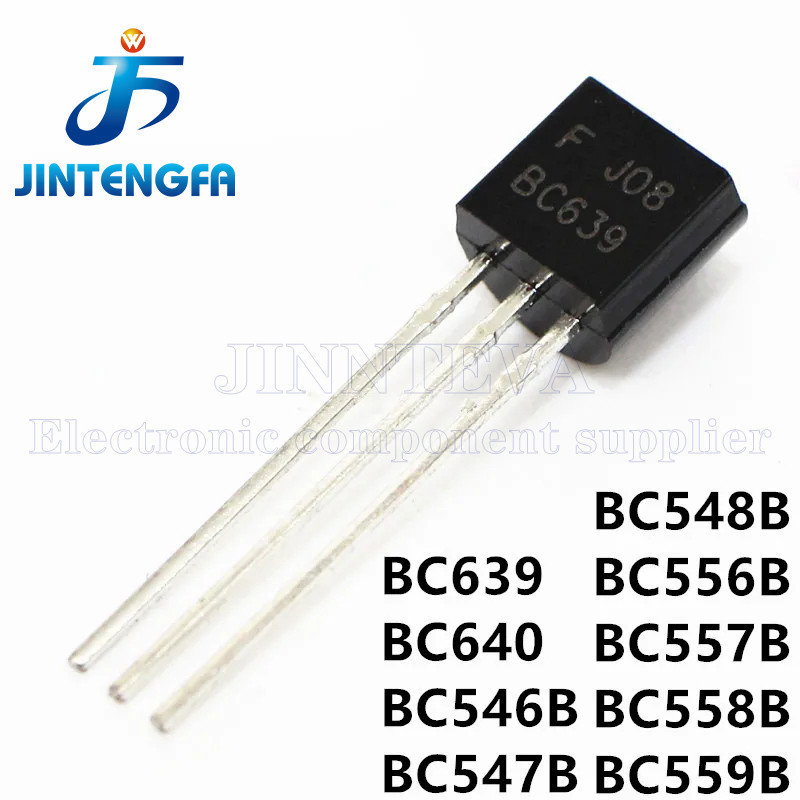 Ống pha lê Diode Triode 100 chiếc BC639 BC640 BC546B BC547B BC548B BC556B BC558B BC559B BC559B BC546