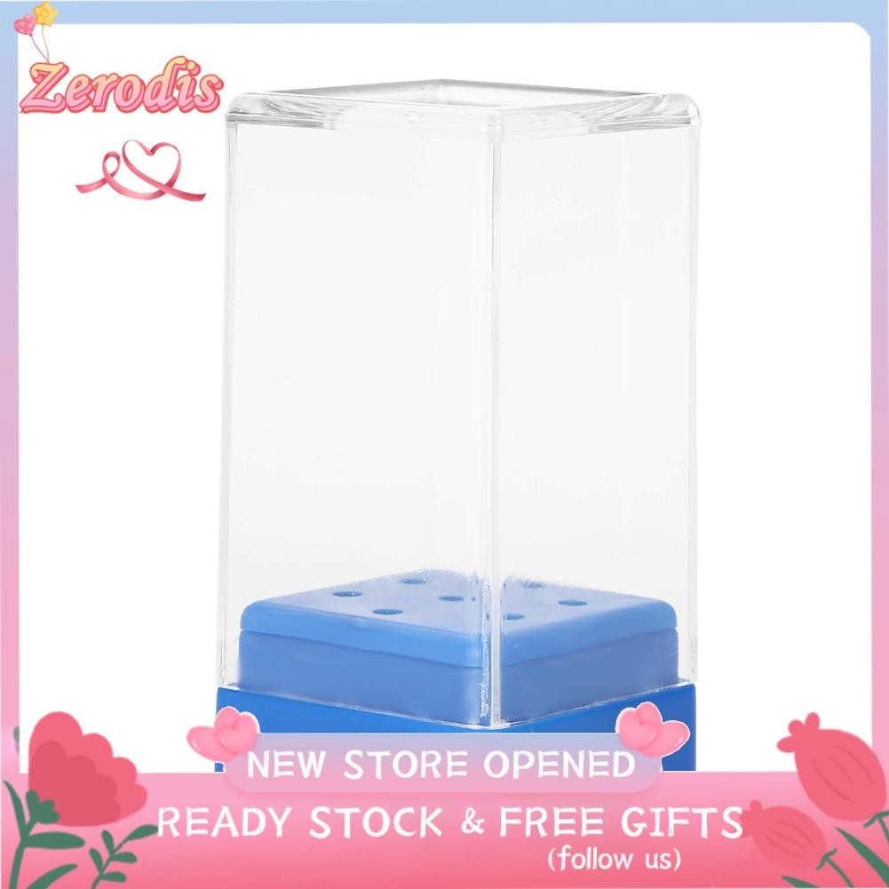 Zerodis Jijaka-vn Nail Drill Bit Bit Bit 7 Hiển thị Hiển thị tổ chức acrylic Chân vị cho công cụ làm