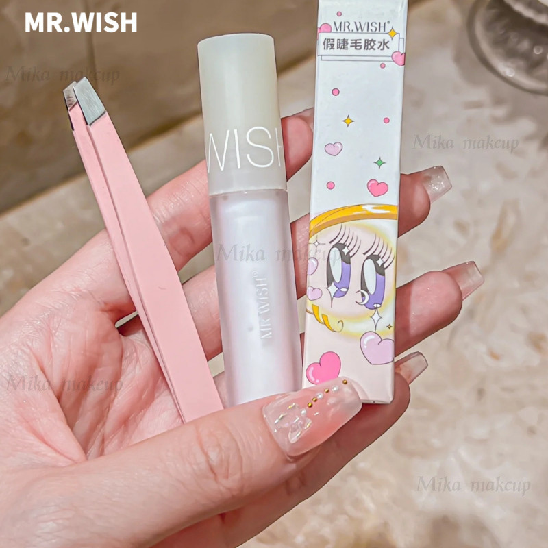 MR.WISH Keo Lông Mi Giả Không Dấu Chắc Chắn Chống Đóng Băng