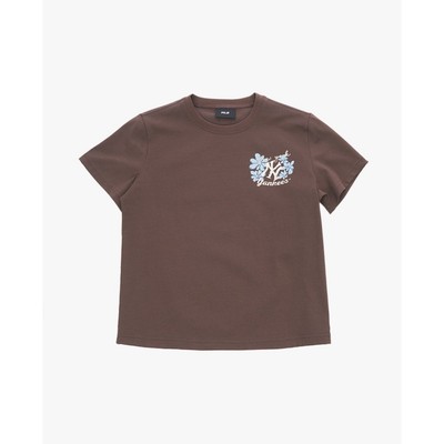 MLB - Áo thun unisex cổ tròn tay ngắn_3FTSN0354-50BRS
