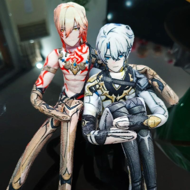 Trò Chơi Honkai: Star Rail Phainon Mydei Anaxa Aventurine Cosplay Trừu Tượng Búp Bê Slender Hình Dạn