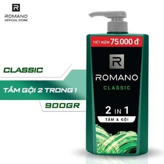 Tắm gội romano classic 900g