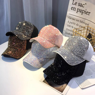   HỎA TỐC  Nón Kết Đính Đá Quảng Châu Nón Lưỡi Trai Đính Đá Unisex Nam Nữ Nhiều Màu BLING LẤP LÁNH 