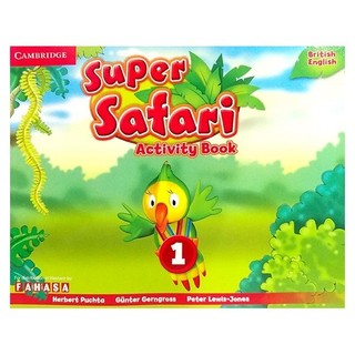 Sách - super safari level 1 activity book - fahasa reprint