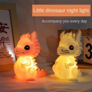 Hoạt hình bé led đèn ngủ bàn để bàn đèn trang trí phòng ngủ khủng long kỳ lân trẻ em đồ chơi sinh nhật giáng sinh quà tặng