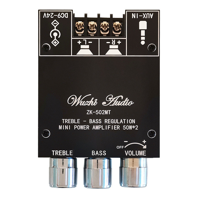 ZK-502MT ZK-1002MT Audio MINI điều chỉnh tần số cao và thấp 2.0 âm thanh nổi bảng khuếch đại mô-đun 