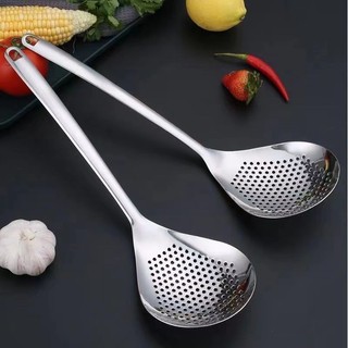 Muỗng Cán Cong Inox, Muỗng Múc Canh Inox Cán Cong Trơn Đa Năng Bền Đẹp Tiện Lợi GNOFE