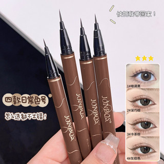  Jonbos 0.1mm ❈ ❈ ❈ ❈ ❈ ❈ ❈ ❈ ❈ Bút kẻ mắt dạng lỏng Bút kẻ mắt Lâu trôi Không nhòe Tranh chống nước dưới lông mi Tranh Nằm tằm 