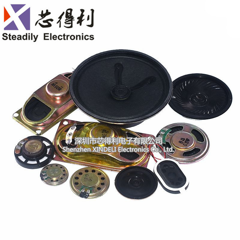 Loa Nhỏ Tự Làm 0,25 0.5 1 1.5 2 3 5W Watt 4 8 Ou 16R Loa Phụ Kiện Âm Thanh Loa Nhỏ 3W4 Ou Đường Kính