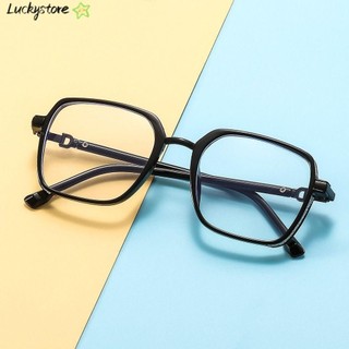 Kính mắt vuông LUCKY, Kính đọc sách chống ánh sáng xanh siêu nhẹ PC, Kính mắt quang học chặn màu xanh thanh lịch dành cho nam nữ