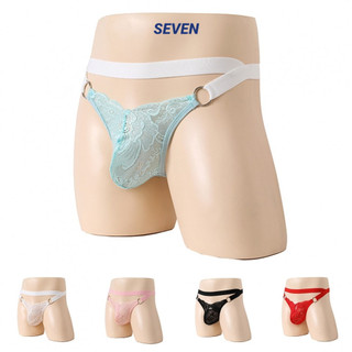 Babyko>>Men Lace See Through G-String Sissy Panties Lingerie Briefs Underpants UnderwearBrand New