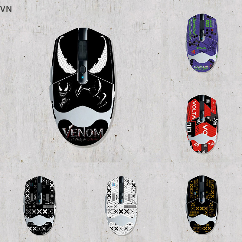 Mingxuan2 Mouse Grip Tape Skate Sticker Chống Trượt Hút Mồ Hôi Chuột Chống Trơn Trượt Miếng Dán Cho 