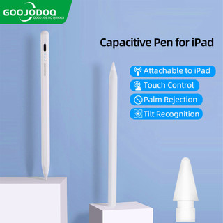 Bút cảm ứng từ tính GOOJODOQ nhận dạng độ nghiêng cảm ứng có độ nhạy cao cho iPad 2018-2023