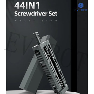 Bộ tuốc nơ vít từ tính mô-men xoắn cao đa chức năng EVEBOT 44In1 / 25in1, Bộ tuốc nơ vít chính xác, Bộ công cụ sửa chữa cho máy tính xách tay, máy tính, điện thoại, Macbook, kính, đồng hồ, kính râm