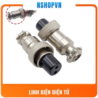 Đầu nối tròn GX12 đầu lỗ - đầu kim / 2 - 3 - 4 - 5 - 6 - 7 chân