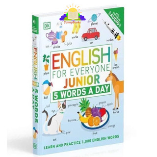 SÁCH - English for Everyone Junior 5 words a day (Tặng file nghe Mp3)