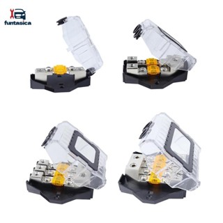 Funtasica Phân phối Khối cầu chì Khối hộp cầu chì Âm thanh nổi 80Amp Anl Khối phân phối giá đỡ cầu chì cho du thuyền,