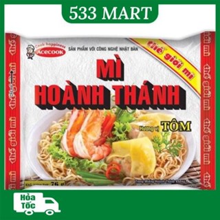 [GÓI LẺ] Mì hoành thánh hương vị tôm Acecook gói 79g