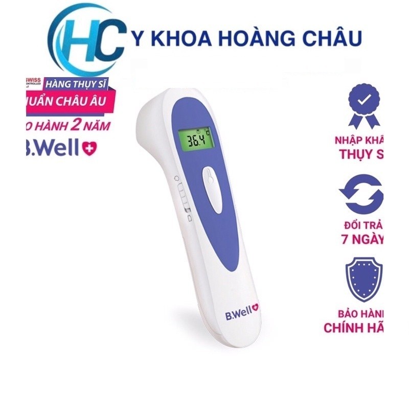 [CHÍNH HÃNG]BWell med 3000- Nhiệt kế điện tử hồng ngoại B.Well MED-3000 (Nhập khầu chính hãng Thụy s