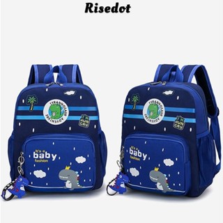 Ba lô, Túi đi học khủng long hoạt hình dễ thương, Túi học sinh nhẹ thoáng khí cho trẻ mới biết đi