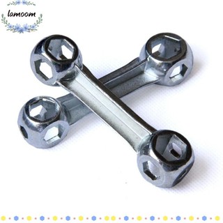 LAMOO Cờ Lê Lục Giác Đa Năng 6-15MM Dụng Cụ Sửa Xe Đạp Hợp Kim Kẽm Bền Bỉ Cờ Lê Ổ Cắm Cầm Tay
