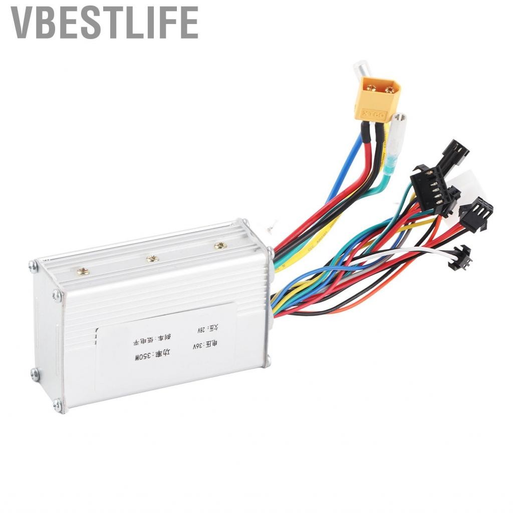 VBESTLIFE Động cơ điều khiển không chổi than 36V 350W Hợp kim nhôm Điều khiển nhạy cho xe đạp điện X
