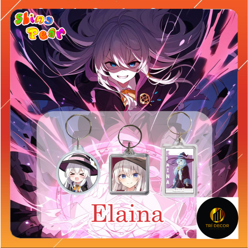 [Hành trình của Elaina] - Móc khóa | Móc chìa khóa Elaina Anime/light novel Majo no Tabitabi / The J