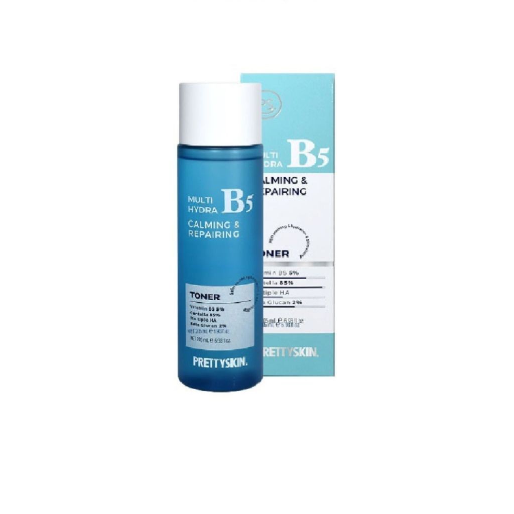 Nước Hoa Hồng Phục Hồi Dưỡng Trắng Da Multi Hydra B5 Calming & Repairing Prettyskin toner B5