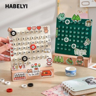 HABELYI Lịch Để Bàn Năm Mới 2023 Kèm Sticker Dán Thủ Công