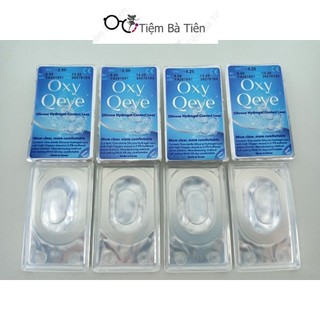 [Sử Dụng 3 Tháng] Kính Áp Tròng Không Màu Silicone hydrogel Qeye - Hàn Quốc TIỆM BÀ TIÊN