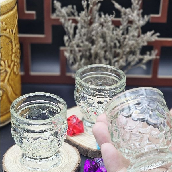 Ly làm nến Vảy Cá, hộp 12 cái - Nến bơ giá sỉ Lienhoa Handmade