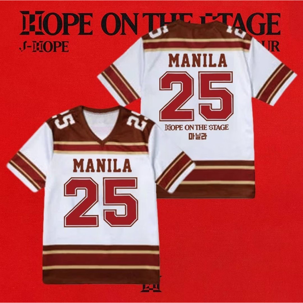 J HOPE SERIES JERSEY 25 MANILA