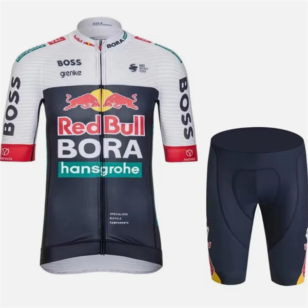 Bộ quần áo ngắn đạp xe đội tuyển BORA REDBULL mẫu 2026