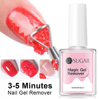 UR SUGAR 15ml Pink Magic Remover Gel Sơn Móng Tay Tẩy UV Gel FastRemove Bán Vĩnh Viễn Sơn Bóng