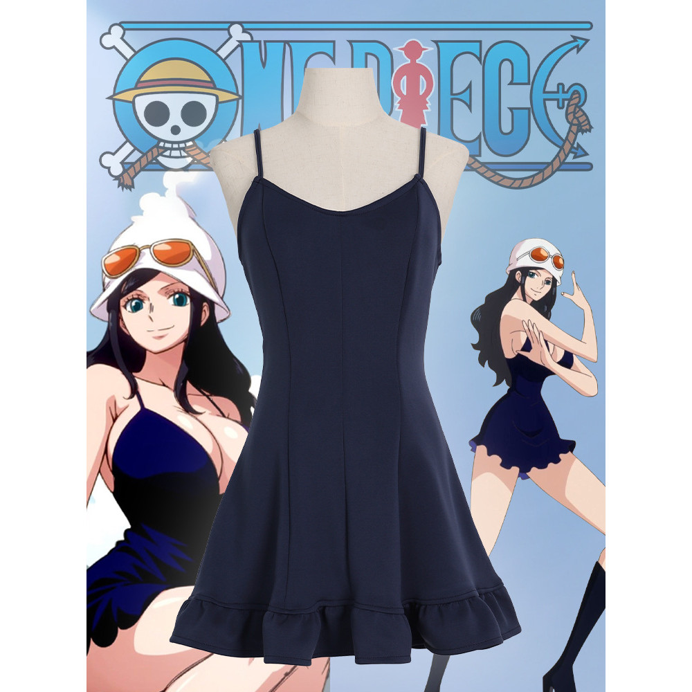 Váy và trang phục cosplay Nico Robin ONE PIECE, đồ dùng cho tiệc hóa trang