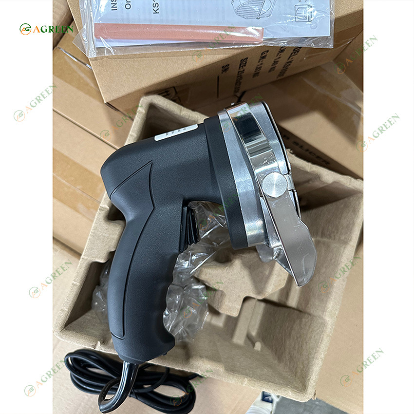 Máy Cắt Thịt Nướng KS100E Cầm Tay Cắt Doner Kebab, Thịt Quay, Thịt Heo Bò Gà