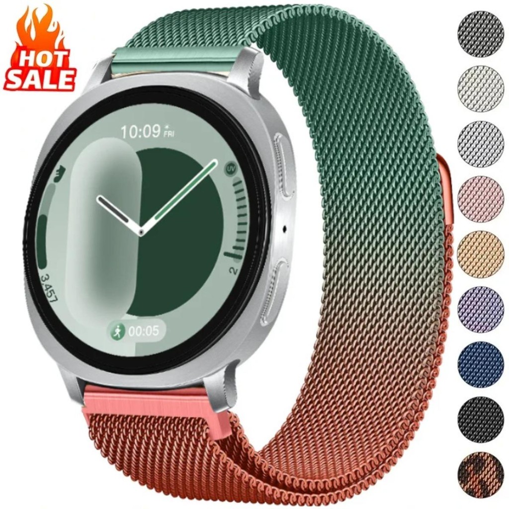 Dây Kim Loại Cho Samsung Galaxy Watch 8 Cổ Điển 46mm Đồng Hồ 8 40mm 44mm Vòng Thép Không Gỉ Dây Đeo 