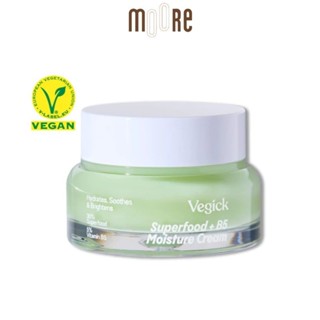 Kem dưỡng ẩm phục hồi Thuần Chay Vegick Superfood + B5 Moisture Cream 50ml