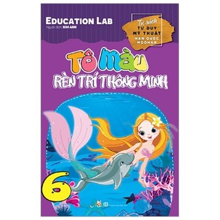 Sách - tô màu rèn luyện trí thông minh tập 6