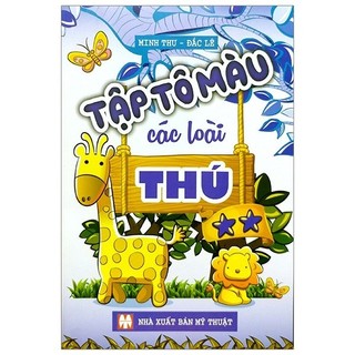 Sách - tập tô màu các loài thú 2