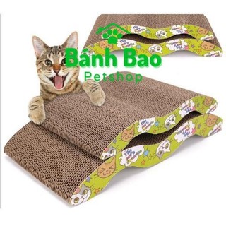 Bàn Cào Lượn Sóng Thư Giãn Cho Mèo