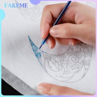 FAKEME 10 Cái Giấy Chuyển Chất Lỏng Thêu Hòa Tan Trong Nước Topping