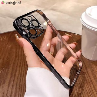 Dành Cho Xiaomi 14 13 13T 12 12S 12T Pro Ultra Lite 12X Ốp Điện Thoại Hồng Hồng Mạ Vàng Sáng Bóng Sáng Bé Trai Cô Gái Kinh Doanh Sang Trọng Đơn Giản Trong Suốt Vỏ Silicon Mềm Ốp Lưng