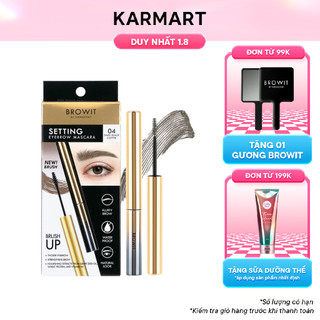 Mascara Định Hình Chân Mày Browit Setting EyeBrow Mascara 2g