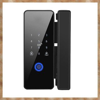 [S Z] Khóa cửa thông minh Tuya Wifi chống nước Khóa vành điện tử vân tay cho cửa kính