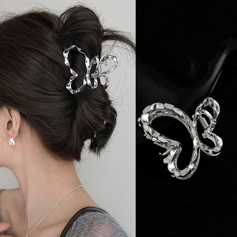 Bạc Thanh Lịch Nữ Bé Gái Hợp Kim Kim Kim Loại Kẹp Tóc Dễ Thương Kẹp Tóc Phụ Kiện Tóc | BigBuy360 - bigbuy360.vn