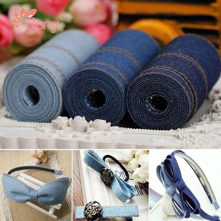 Jy1 cuộn dây ruy băng denim dùng làm đồ thủ công diy